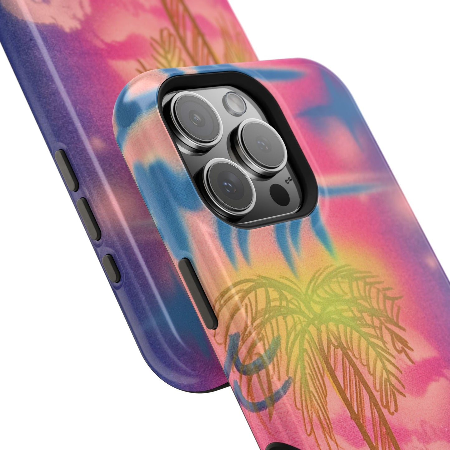 MagSafe "glowy night" airbrush iPhone case