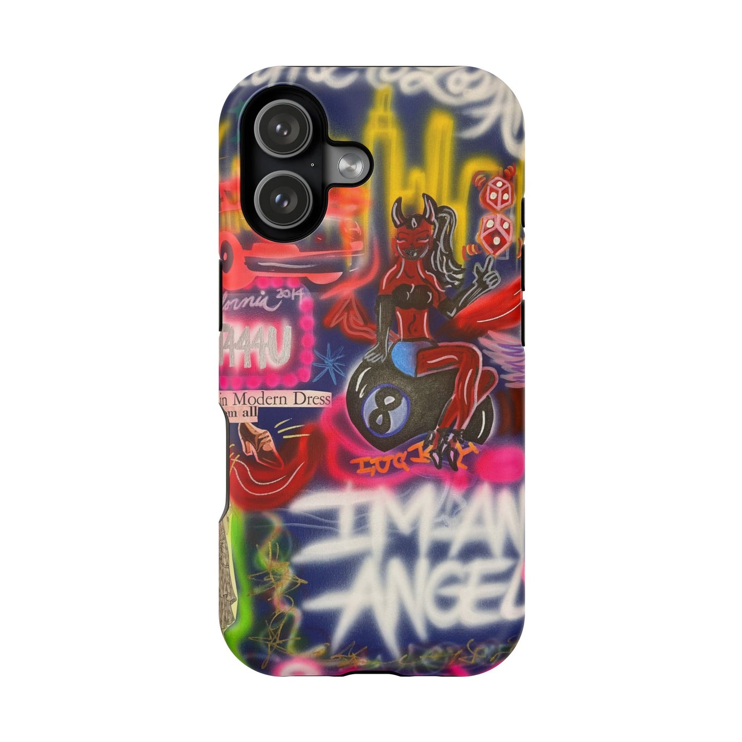 MagSafe „I'm an Angel“ Airbrush iPhone Hülle