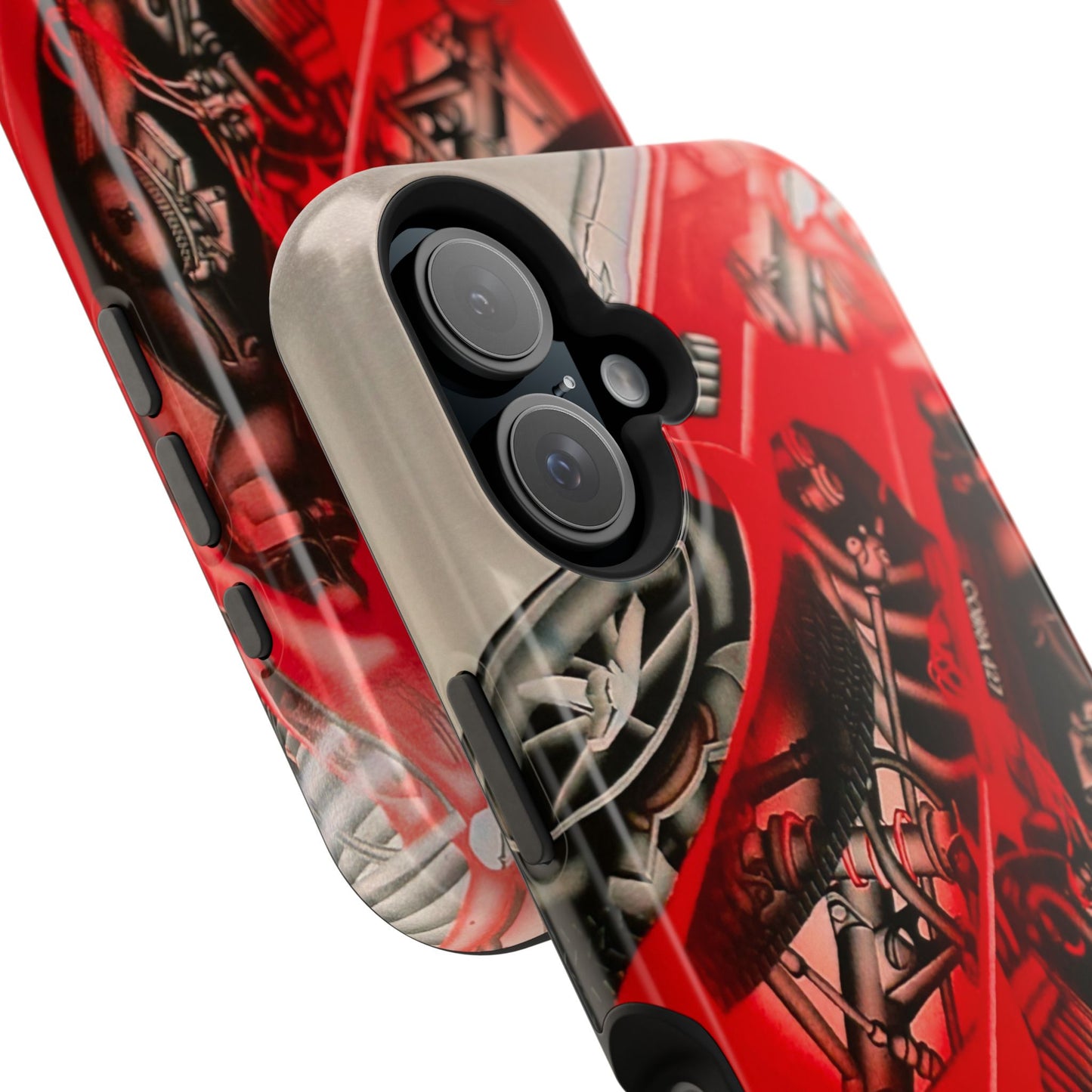 MagSafe "Cobra Phantom" Airbrush iPhone Hülle
