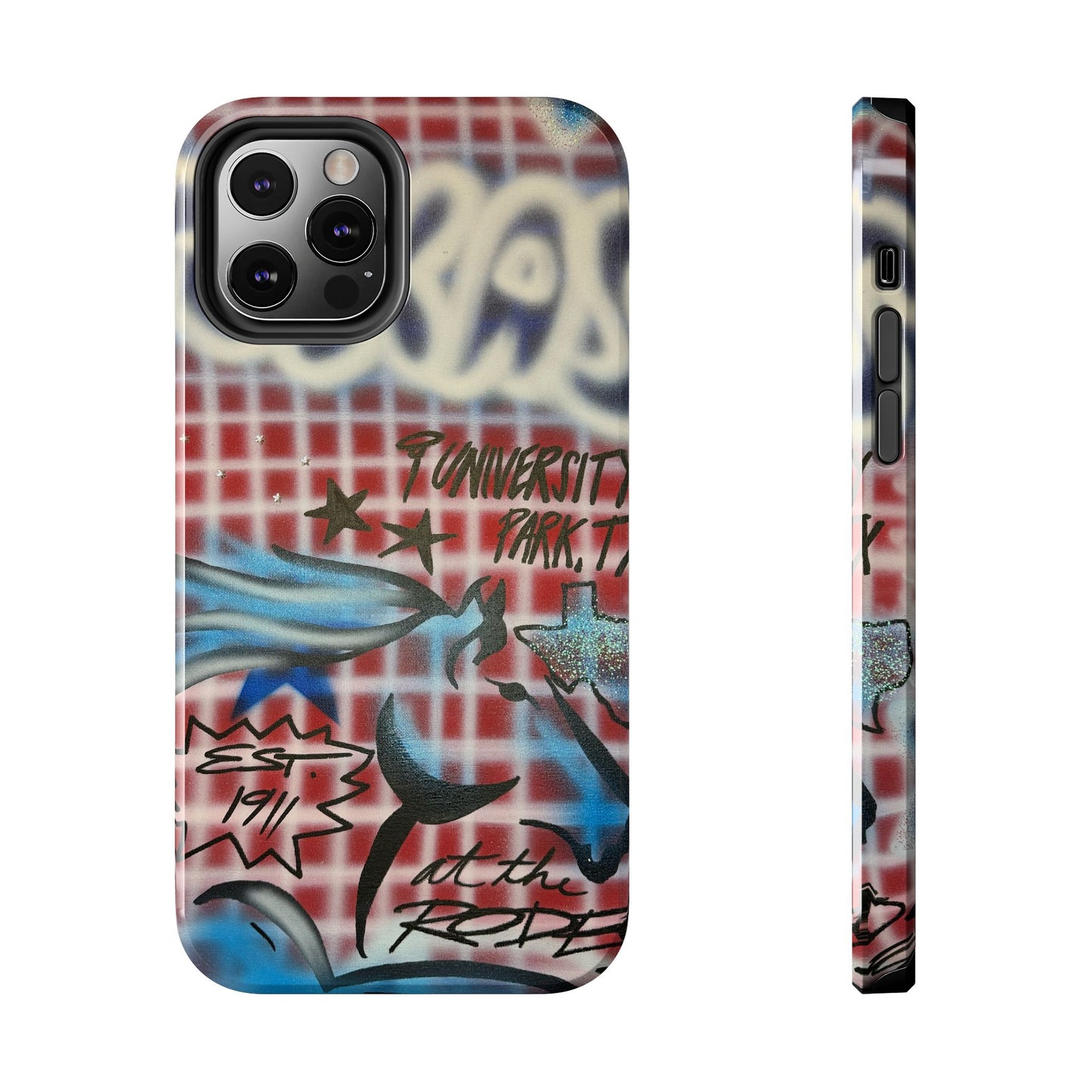 "texas" airbrush iPhone case