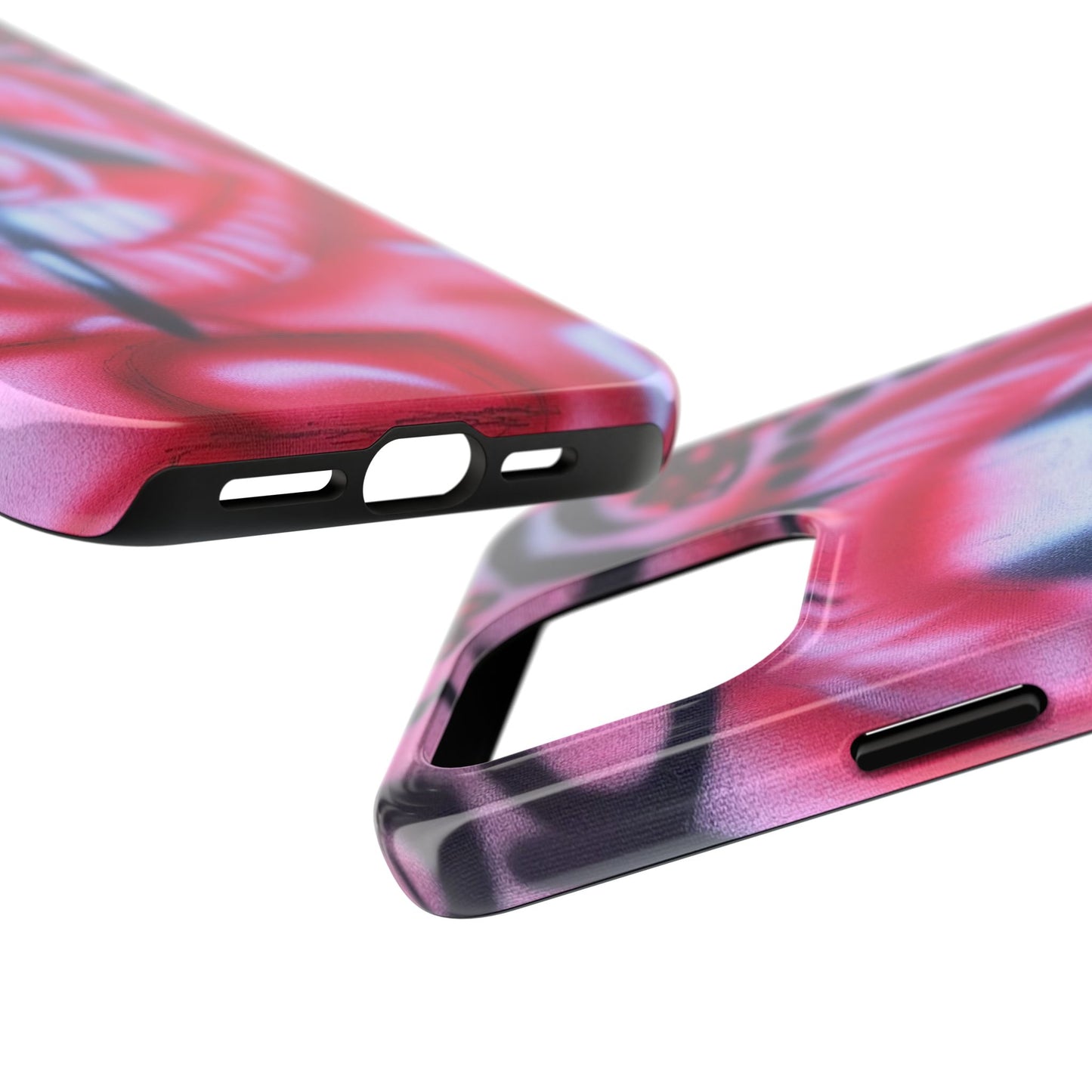 "be happy go lucky" airbrush iPhone case