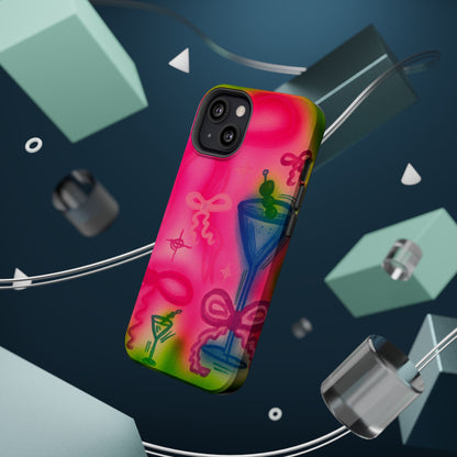 MagSafe „Bow Martini“ Airbrush-iPhone-Hülle
