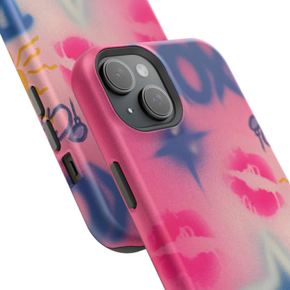 MagSafe "Sternsymbol" Airbrush iPhone-Hülle