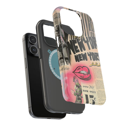 MagSafe „New York, New York“ Airbrush iPhone Hülle