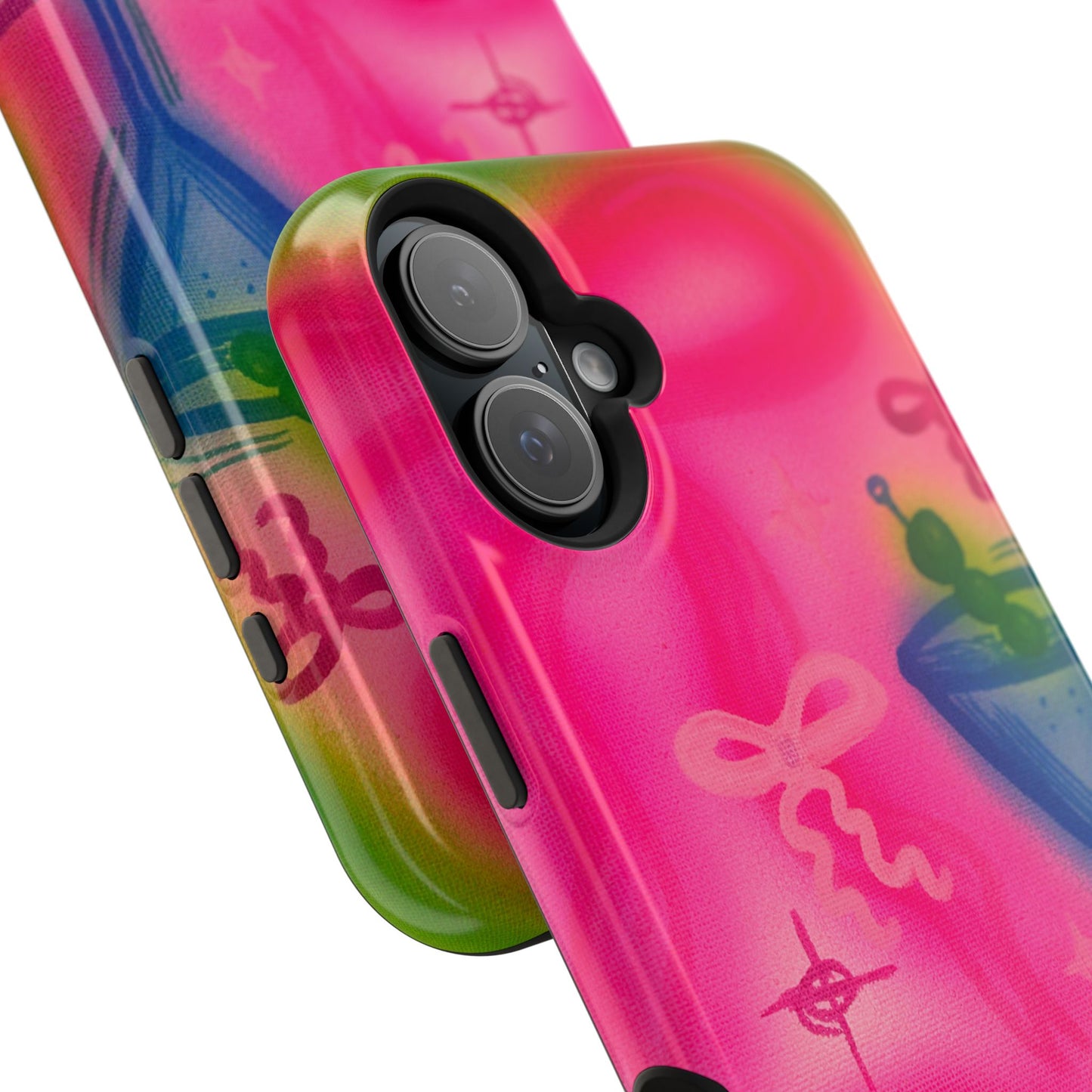 MagSafe „Bow Martini“ Airbrush-iPhone-Hülle