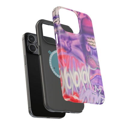 MagSafe "mic check" airbrush iPhone case