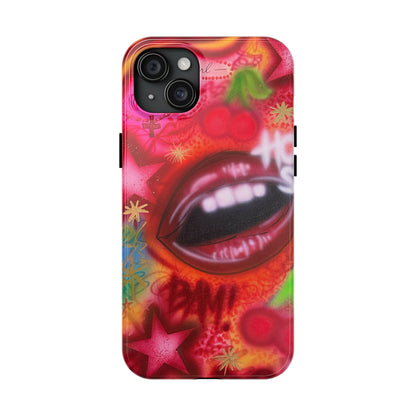 "hot stuff" airbrush iPhone case