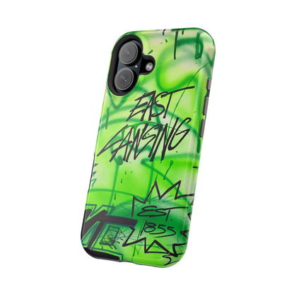 MagSafe "east lansing, mi" airbrush iPhone case
