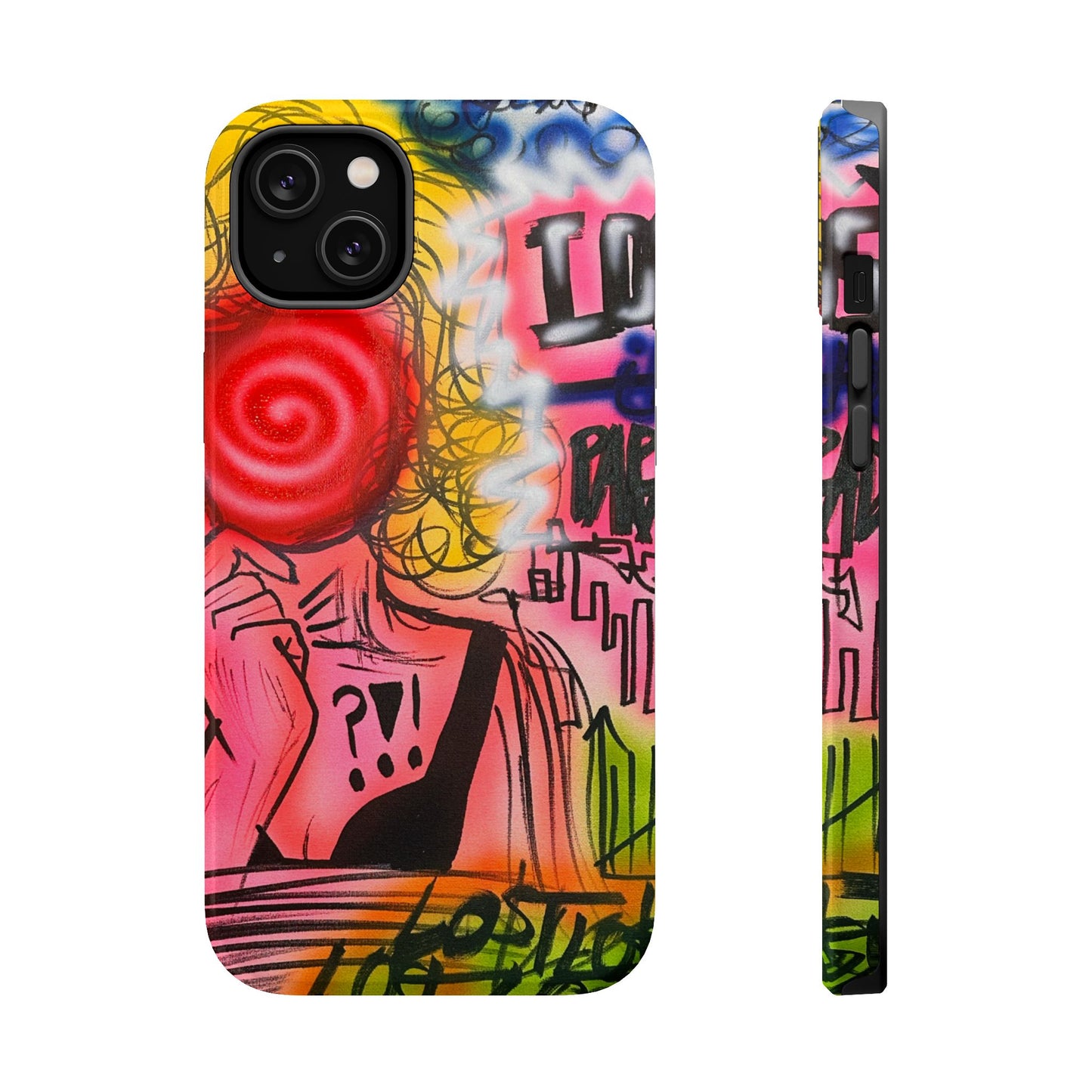 MagSafe „Lost in Paradise“ Airbrush-iPhone-Hülle