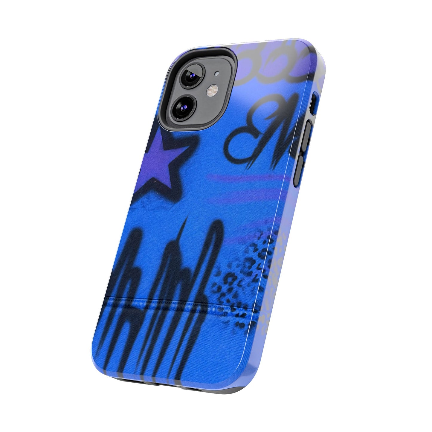 "infamous indigo" airbrush iPhone case