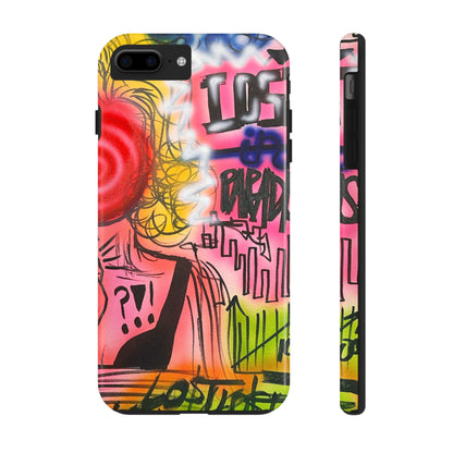 "lost in paradise" airbrush iPhone case