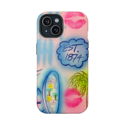 MagSafe „in the wave“ Airbrush iPhone Hülle