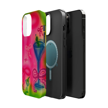 MagSafe „Bow Martini“ Airbrush-iPhone-Hülle