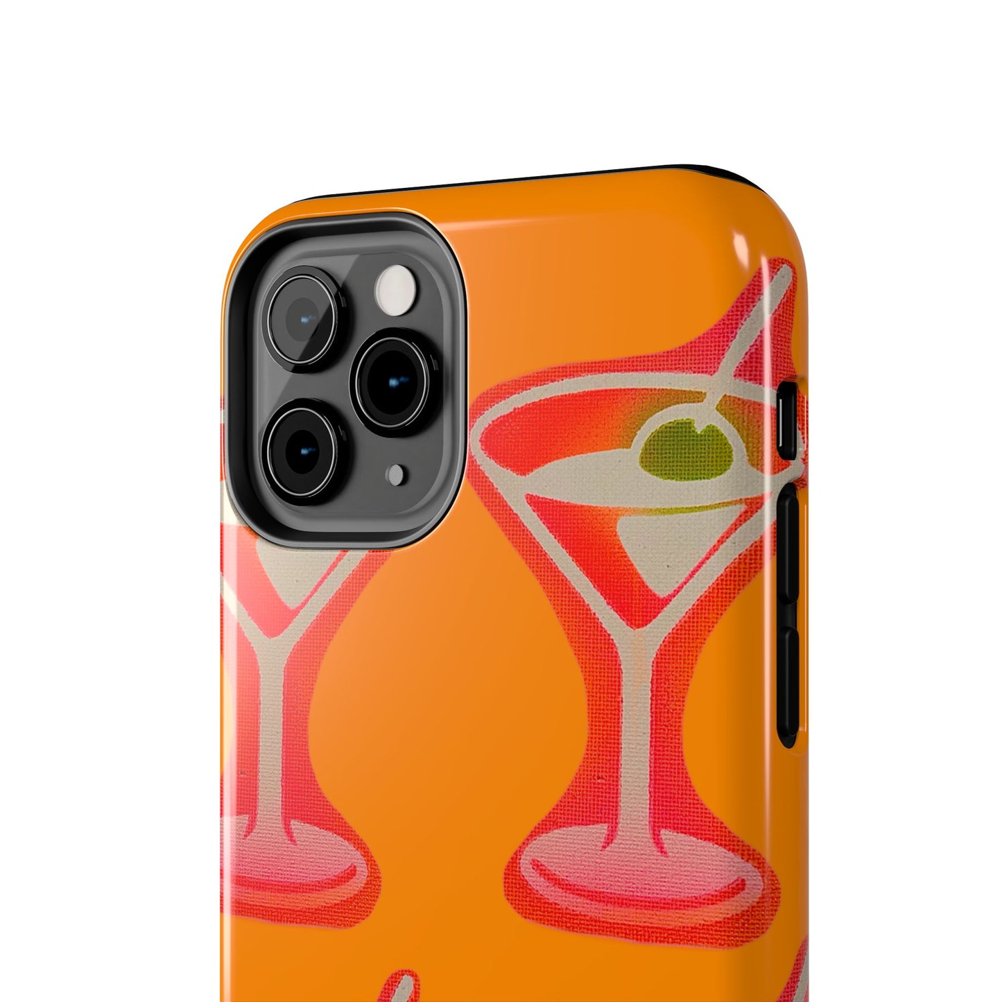 "shaken, not stirred” airbrush iPhone case