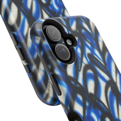 MagSafe "abstract hearts" airbrush iPhone case