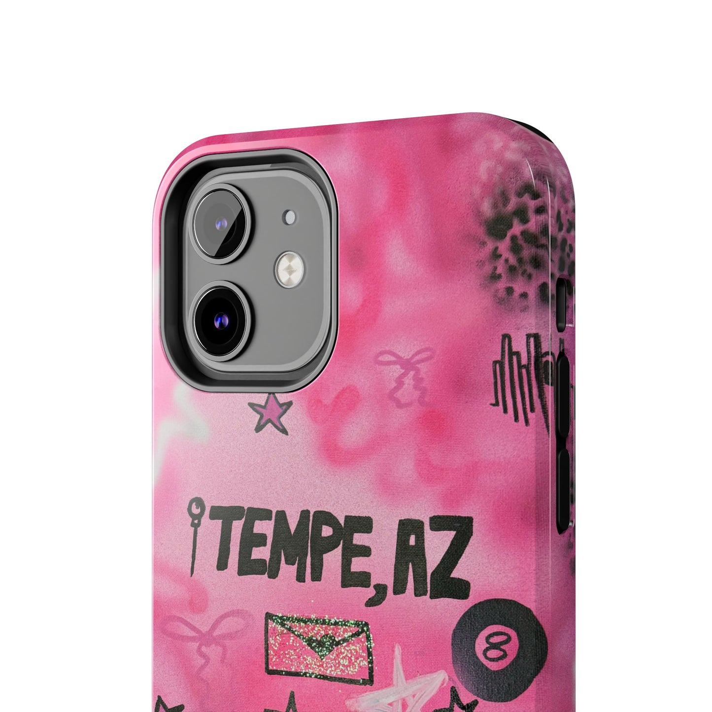 "tempe, az pt. 2" airbrush iPhone case