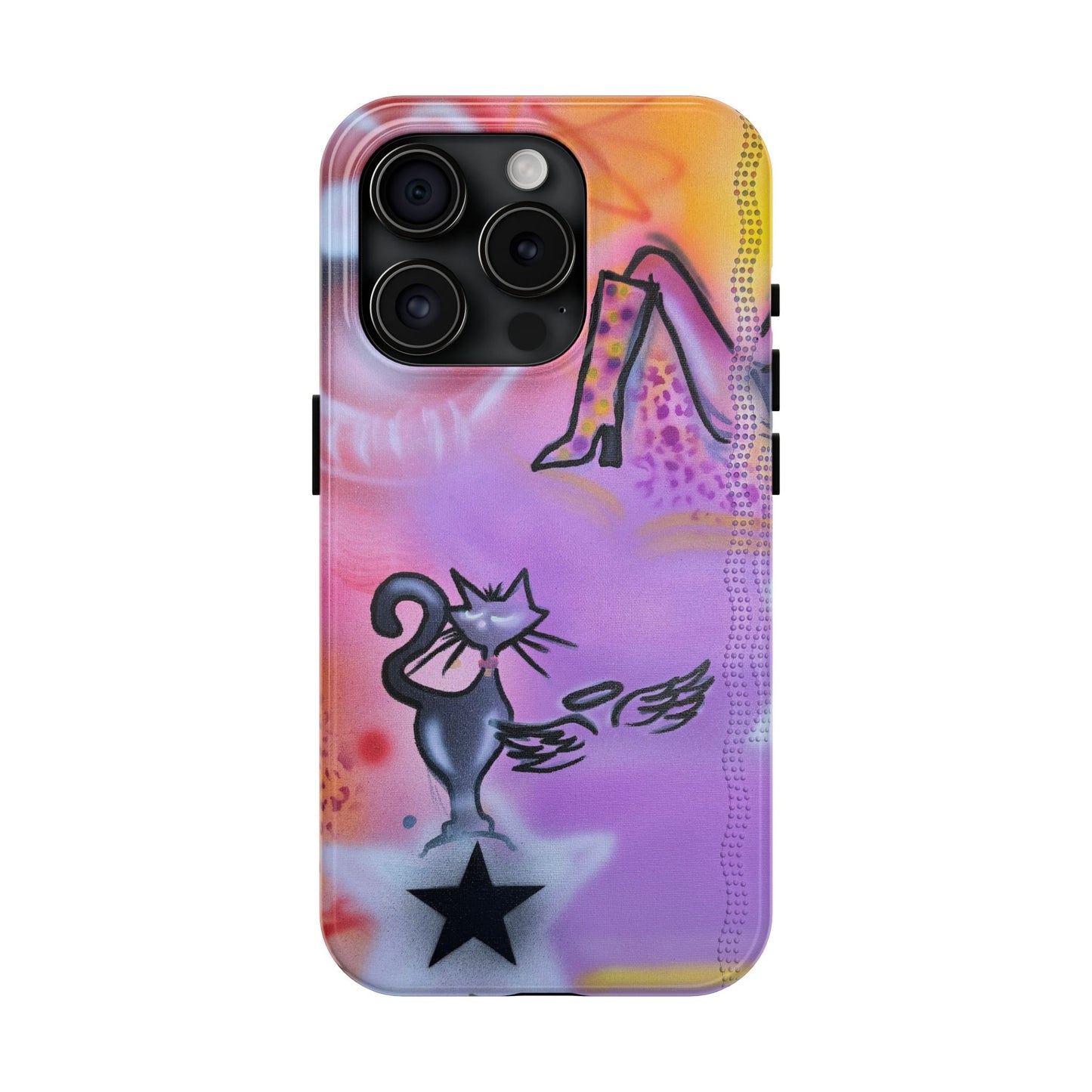 x maya cain airbrush iPhone case