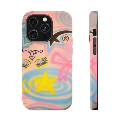 MagSafe "star energy" airbrush iPhone case