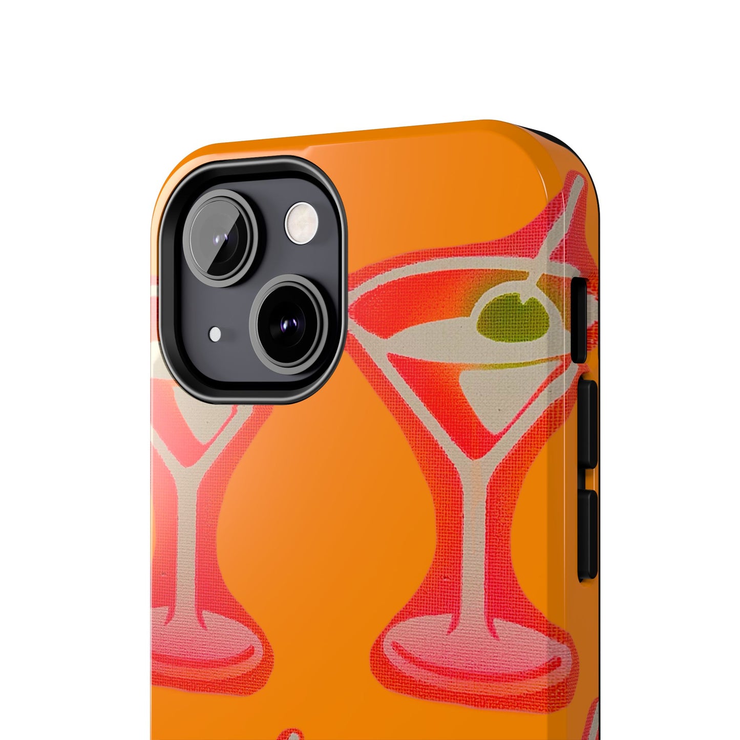 "shaken, not stirred” airbrush iPhone case