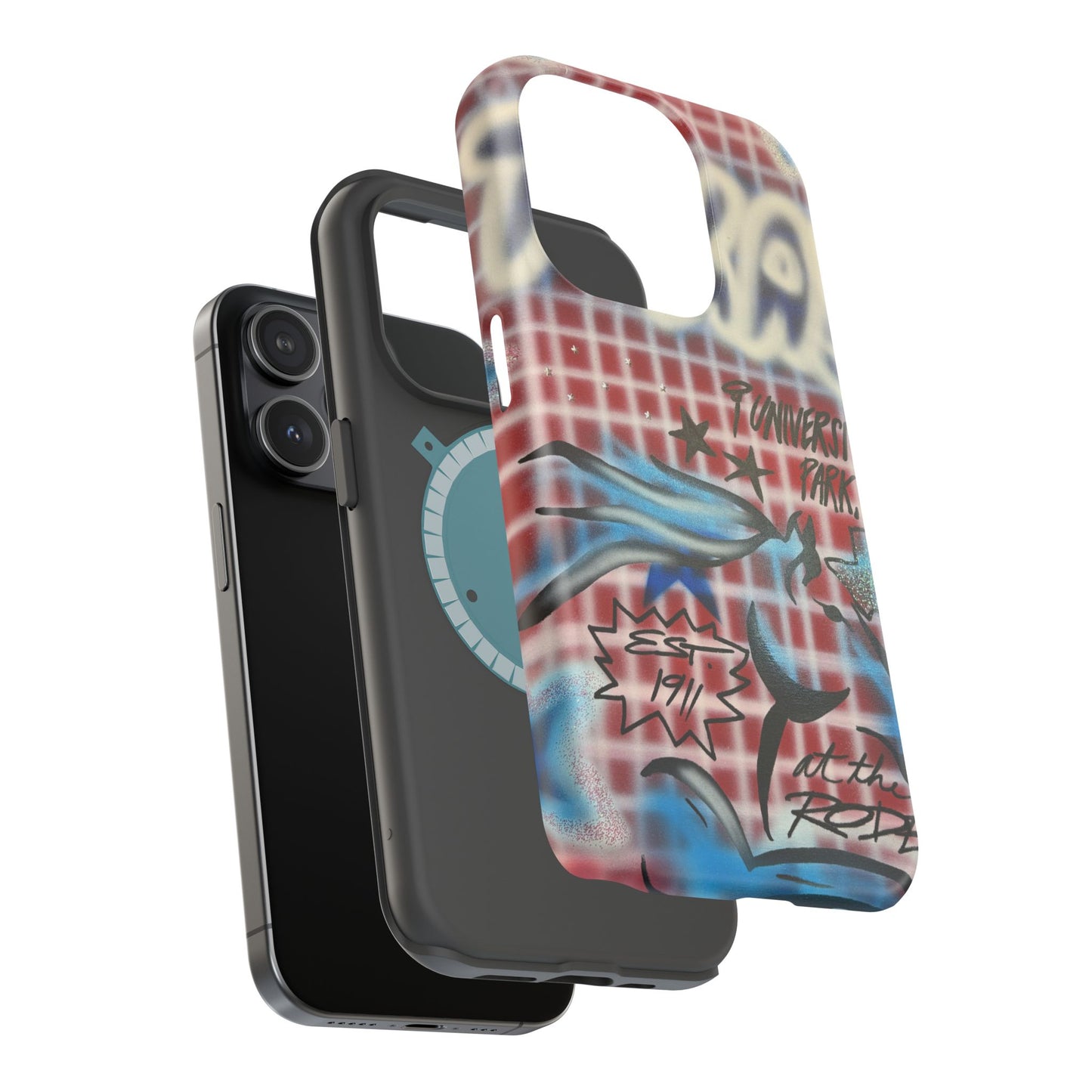 MagSafe "texas" airbrush iPhone case