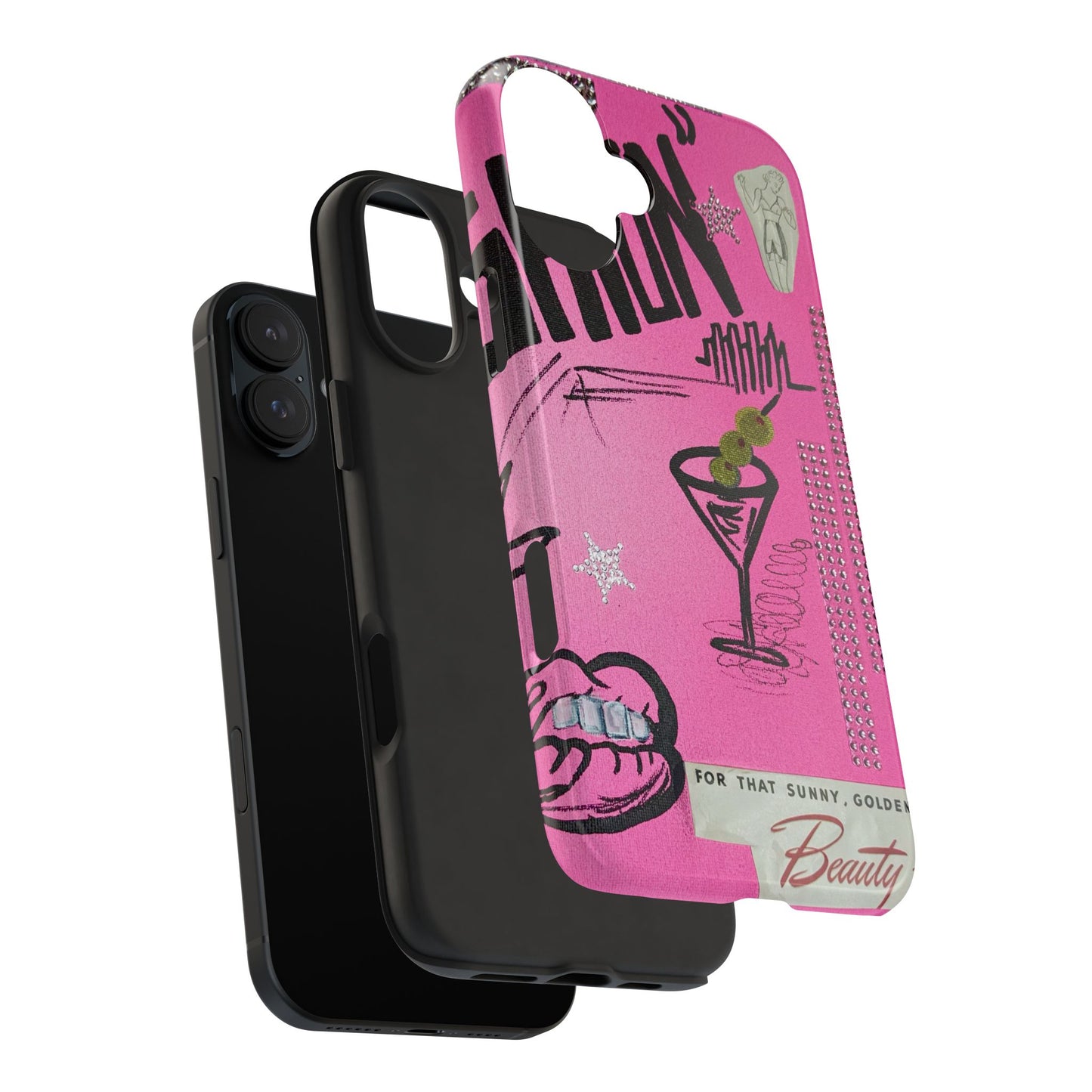 "high fashion" airbrush iPhone case