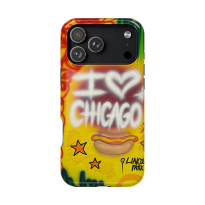 MagSafe "chicago" airbrush iPhone case