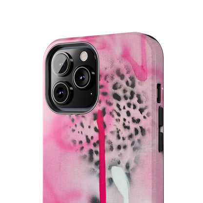 "pink cheetah" airbrush iPhone case