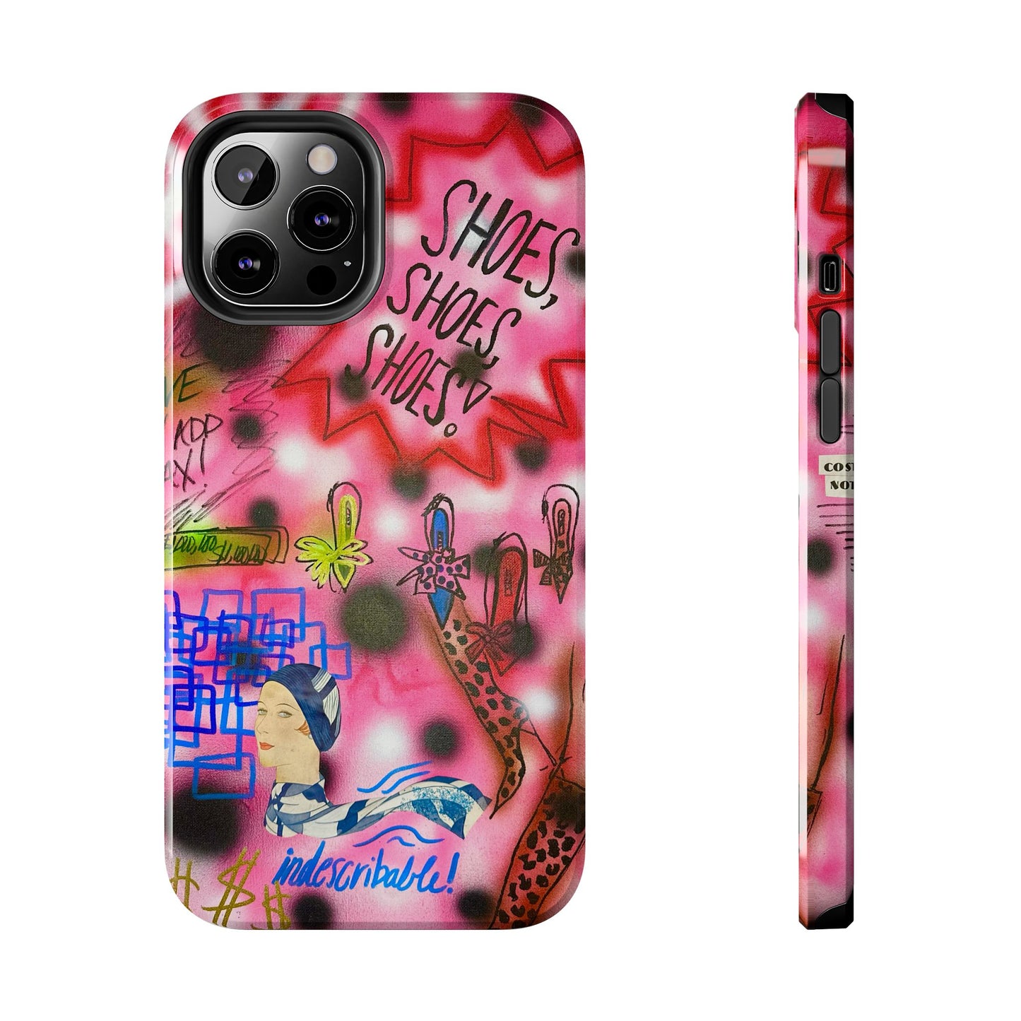 "indescribable cost" airbrush iPhone case