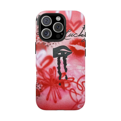 "intriguing encounter" airbrush iPhone case