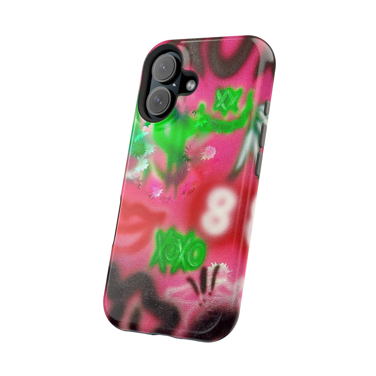 MagSafe "electr!c dreamz" Airbrush iPhone Hülle