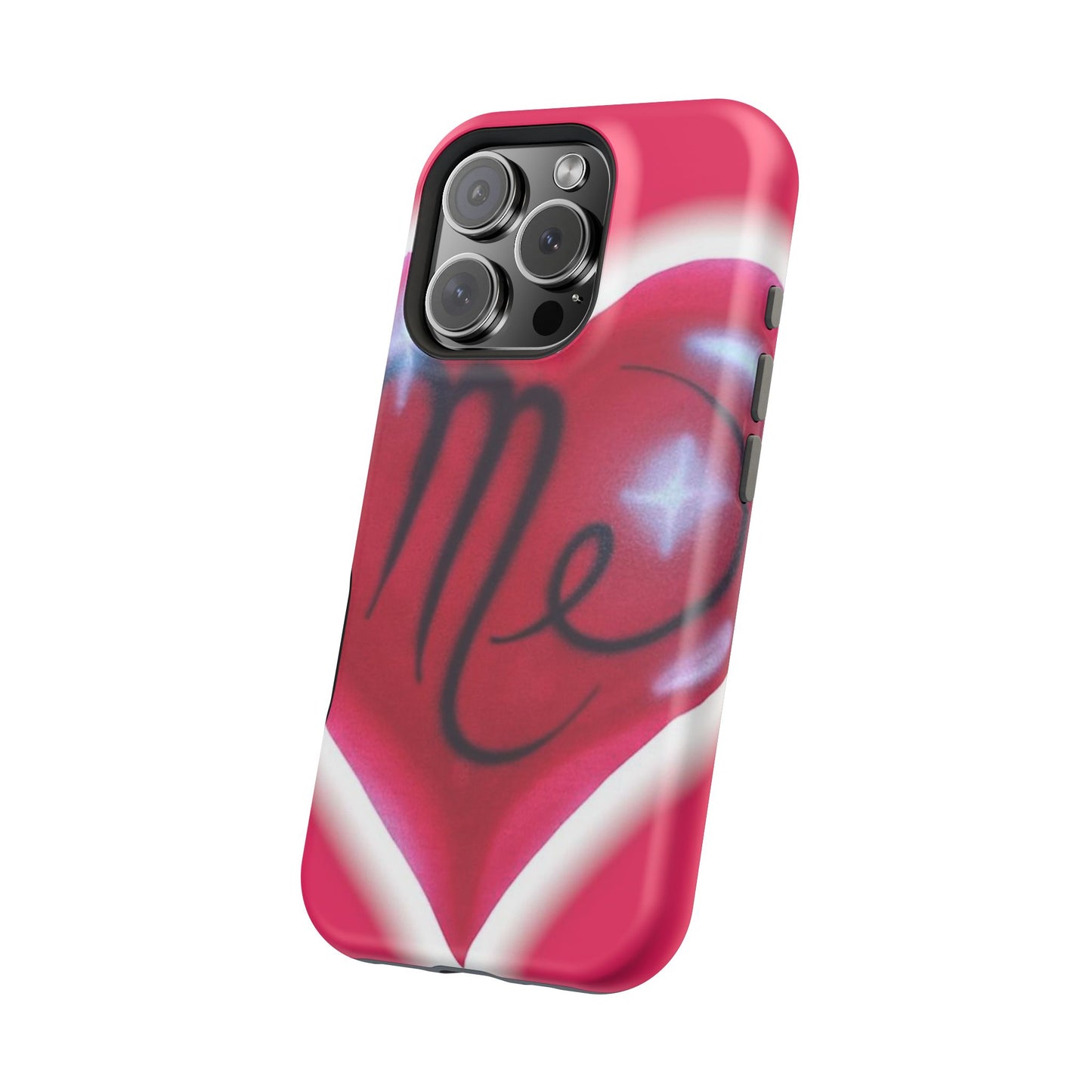 MagSafe "i <3 me" Airbrush iPhone Hülle