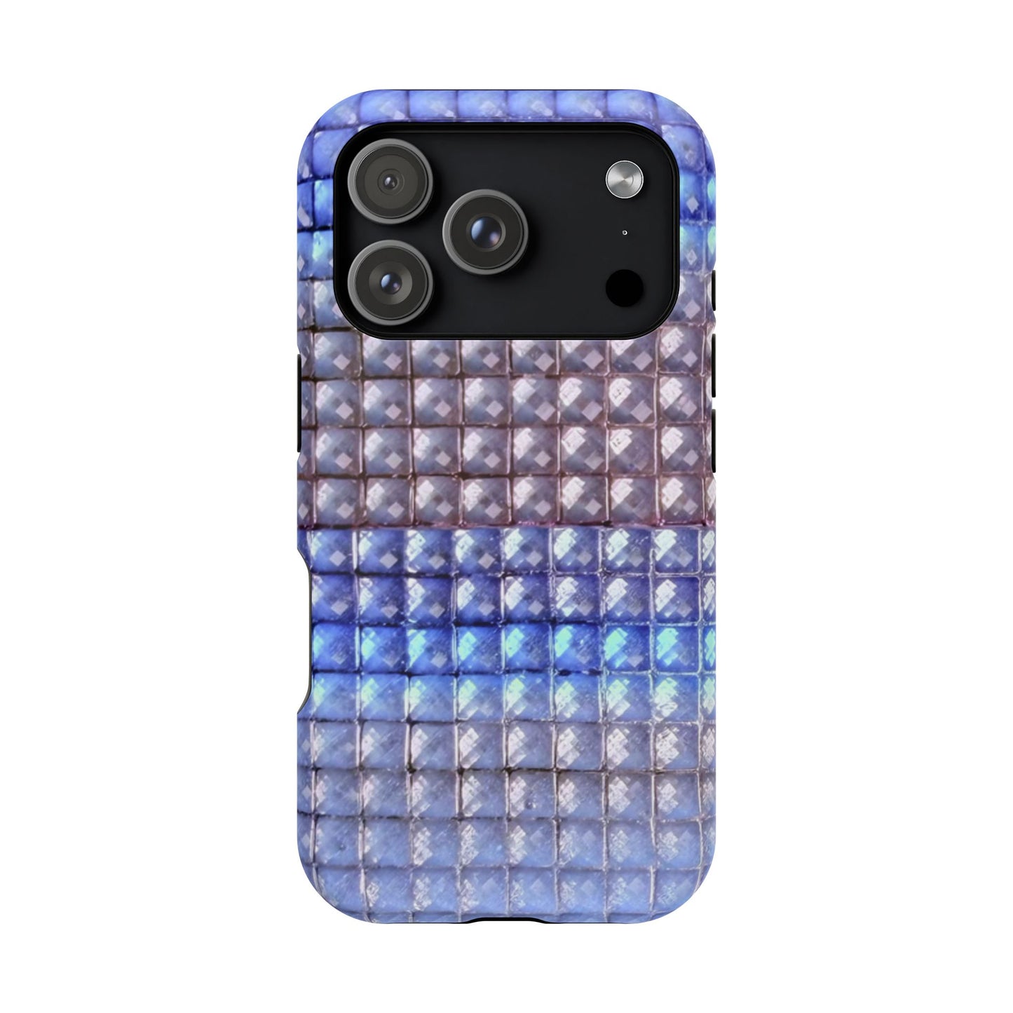 MagSafe "blue studs" airbrush iPhone case