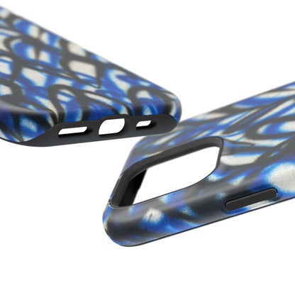 MagSafe "abstract hearts" airbrush iPhone case
