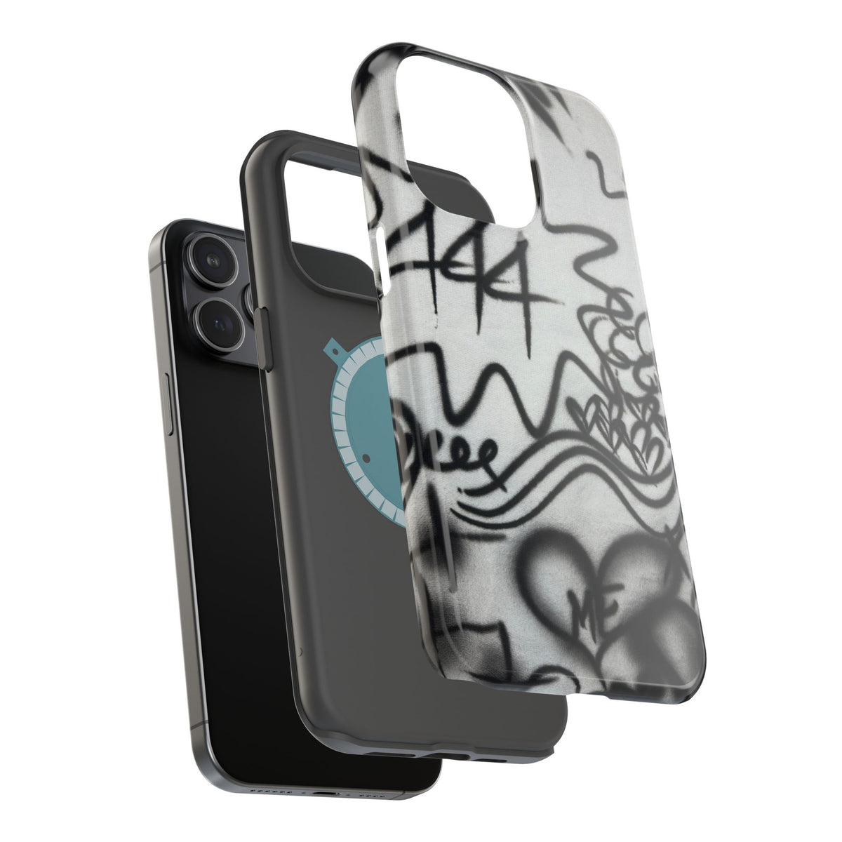 MagSafe „444“ Airbrush iPhone Hülle