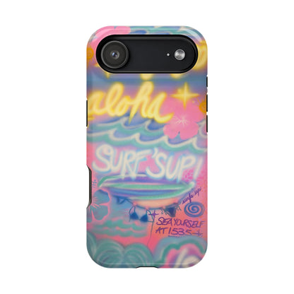 MagSafe "star energy" airbrush iPhone case