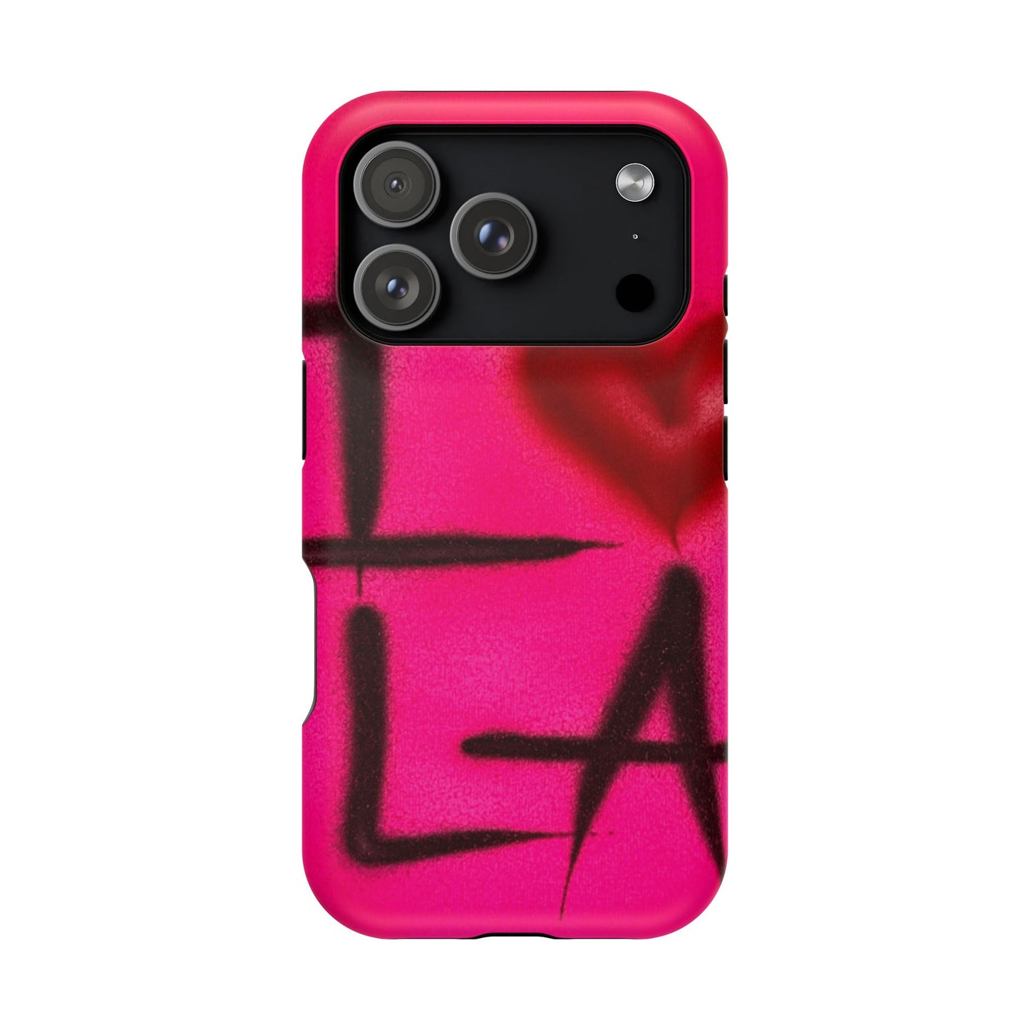 MagSafe „I ❤️ LA“ Airbrush iPhone-Hülle