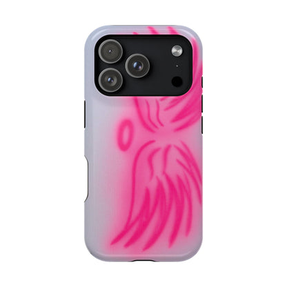 MagSafe "angel wings" airbrush iPhone case