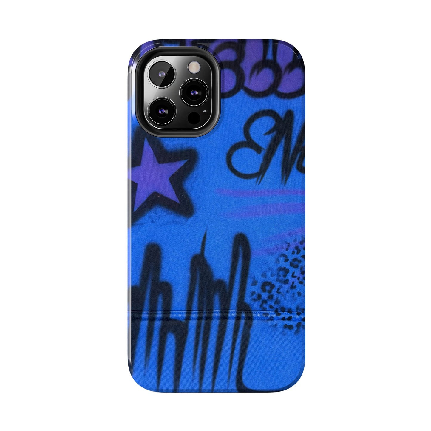 "infamous indigo" airbrush iPhone case