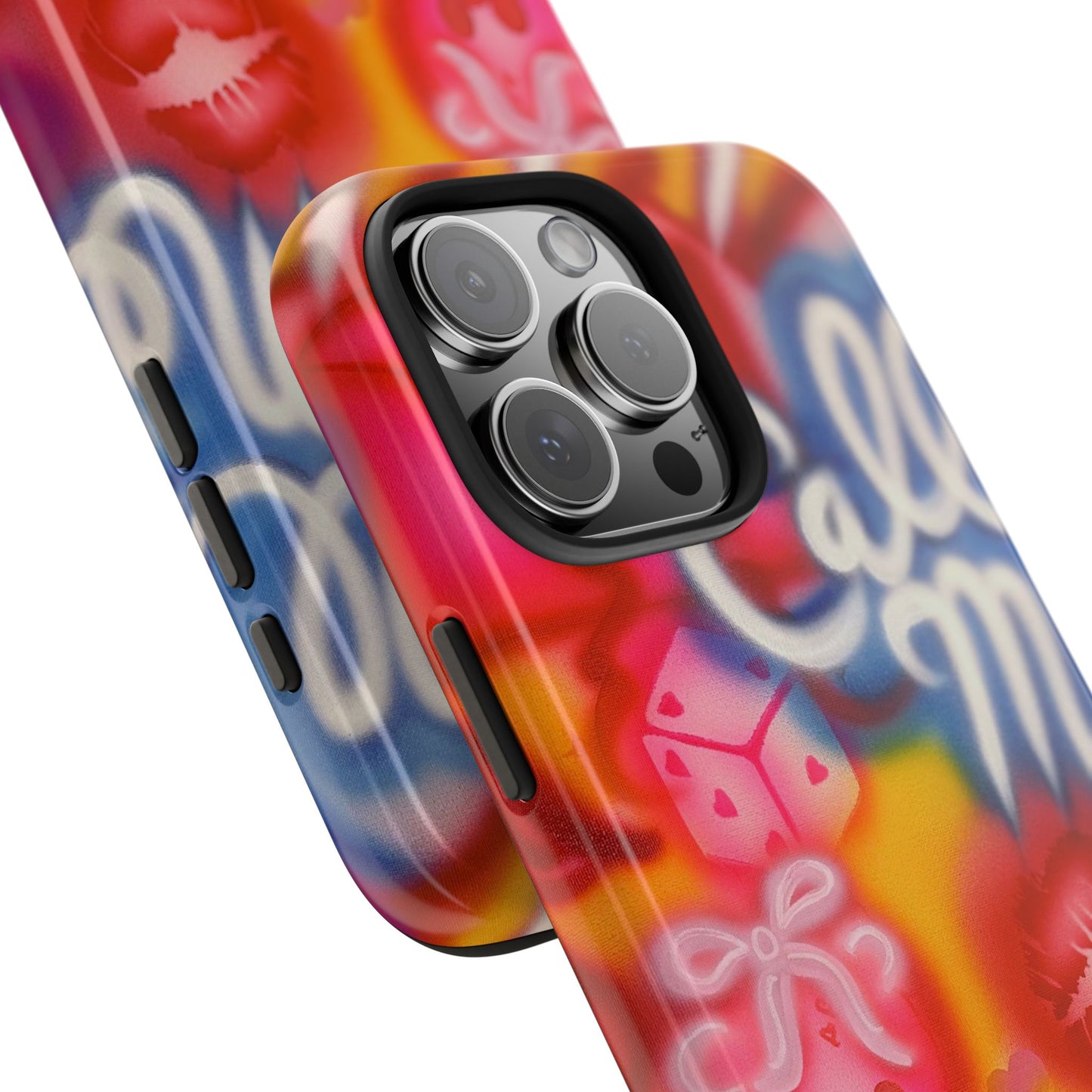 "CALL ME!" airbrush iPhone case