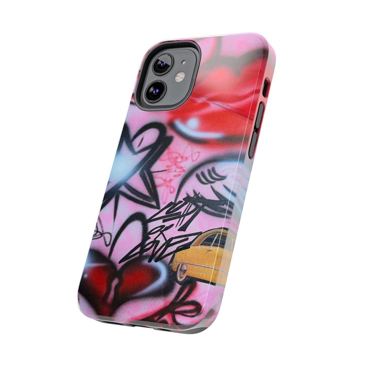 "lust or love" airbrush iPhone case