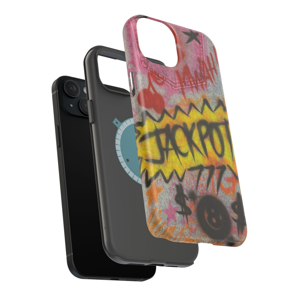 MagSafe "JACKPOT!" airbrush iPhone case