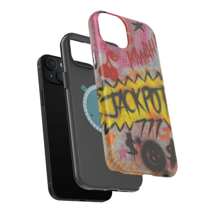 MagSafe "JACKPOT!" airbrush iPhone case