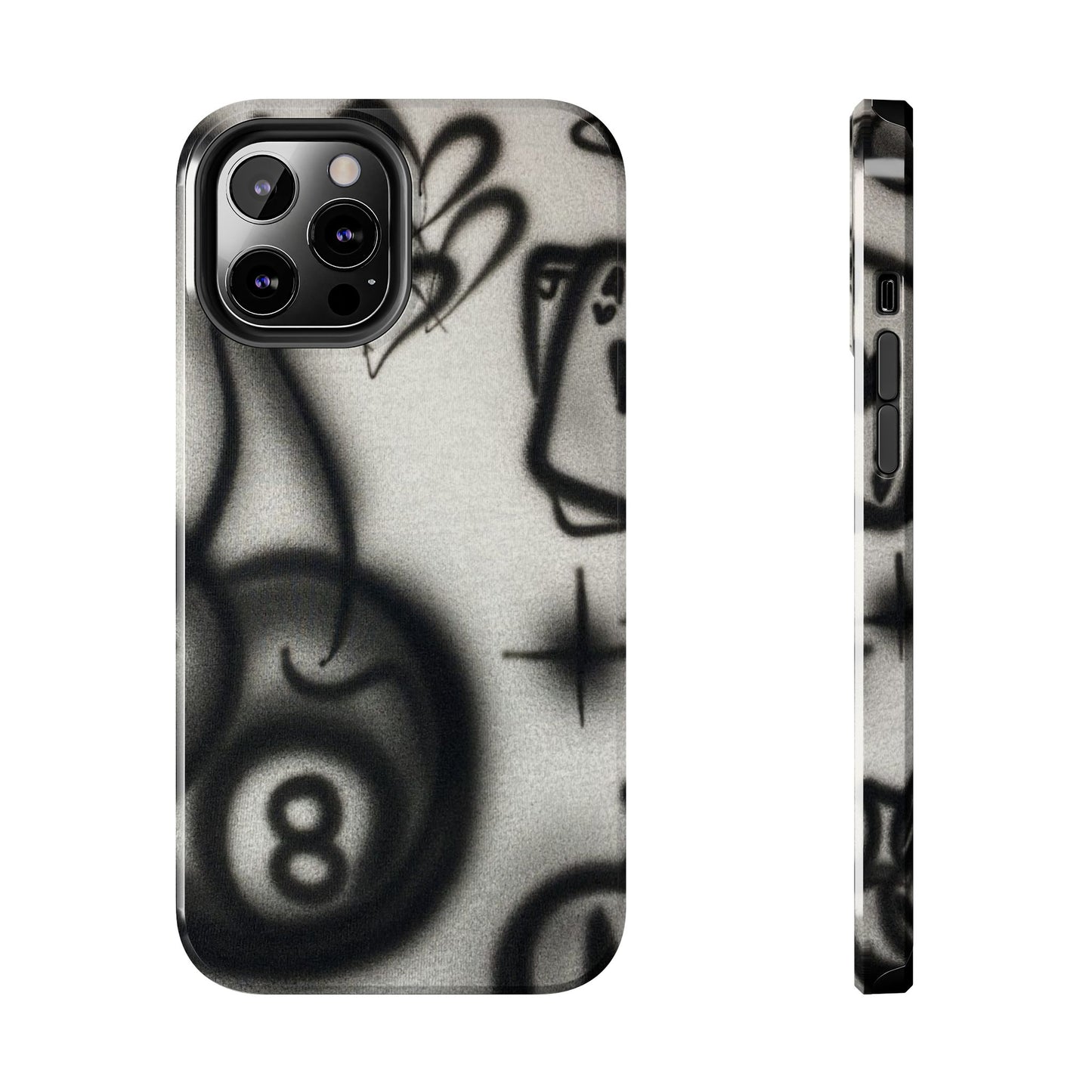 "hidden ace" airbrush iPhone case