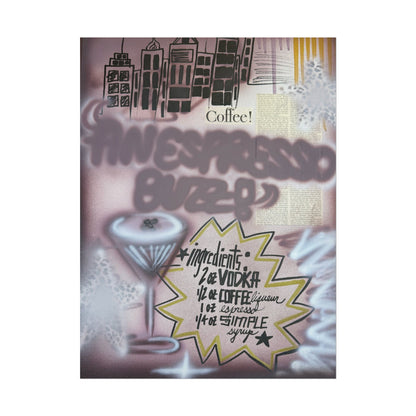"espresso martini" airbrush rolled print