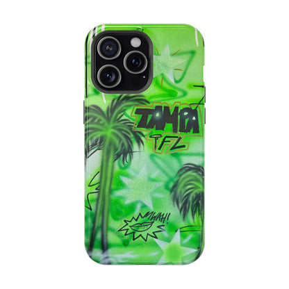 MagSafe "tampa, fl" airbrush iPhone case