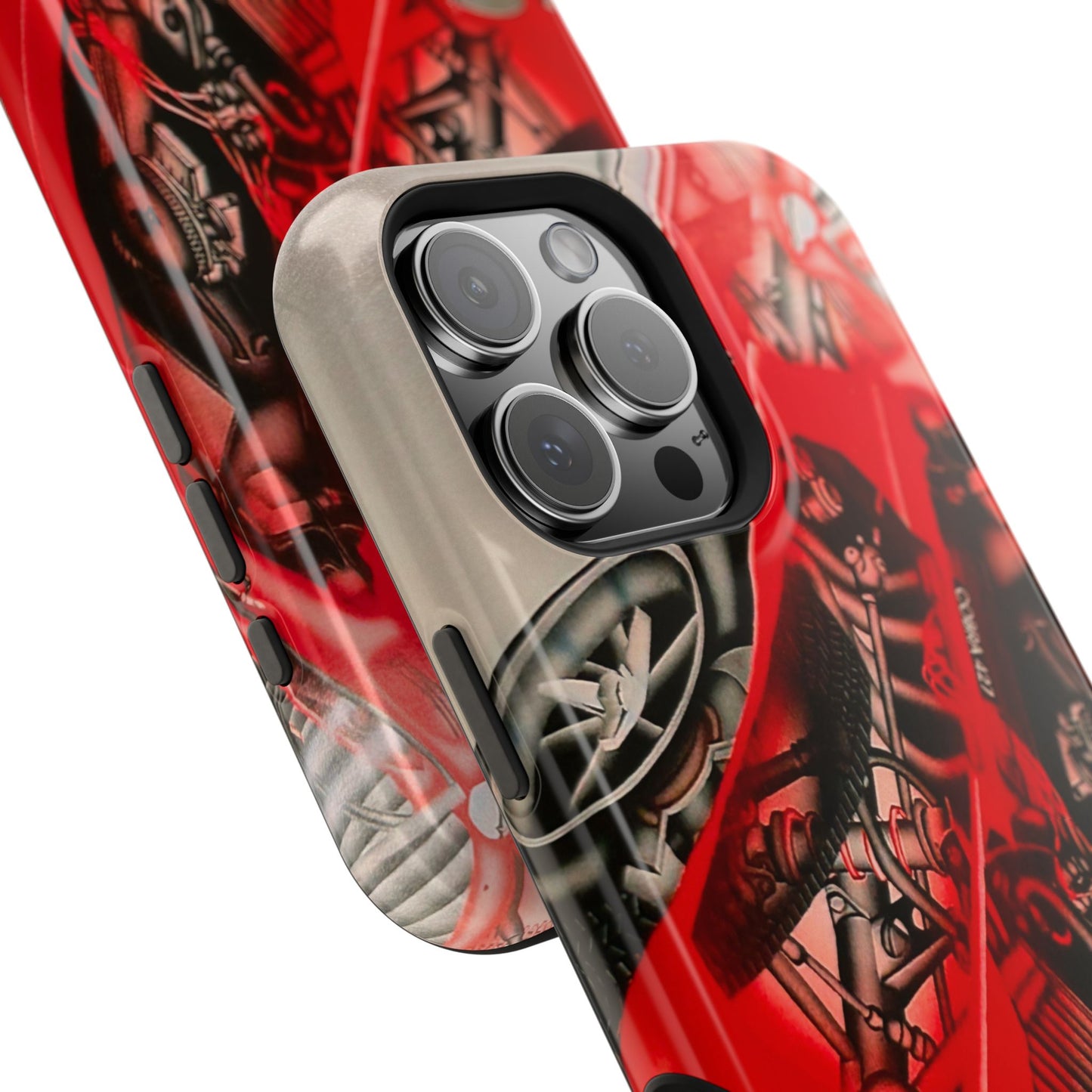 MagSafe "Cobra Phantom" Airbrush iPhone Hülle