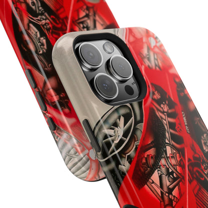 MagSafe "Cobra Phantom" Airbrush iPhone Hülle