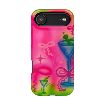 MagSafe „Bow Martini“ Airbrush-iPhone-Hülle