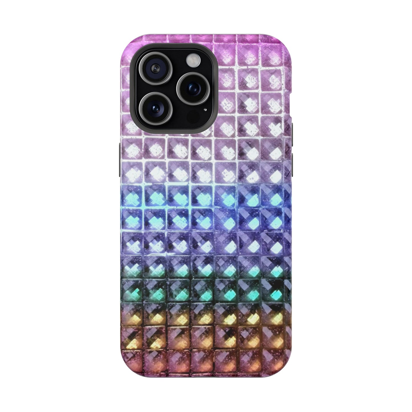 MagSafe "multicolor studs" airbrush iPhone case