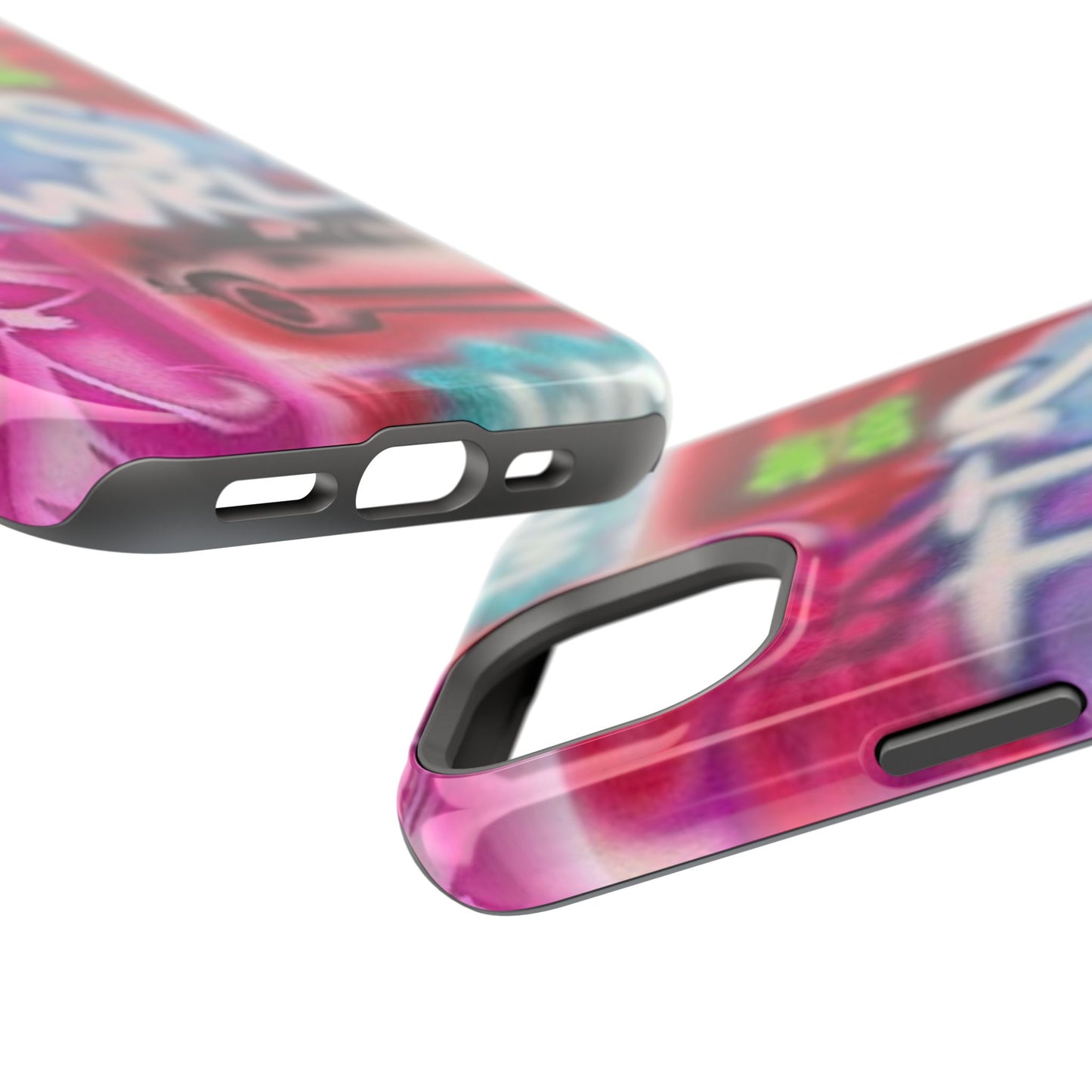 MagSafe „its ur WRLD“ Airbrush iPhone Hülle